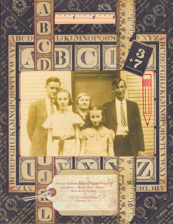 Jenny&#039;s Family c.1937