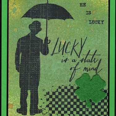Umbrella Man - Lucky is a State of Mind