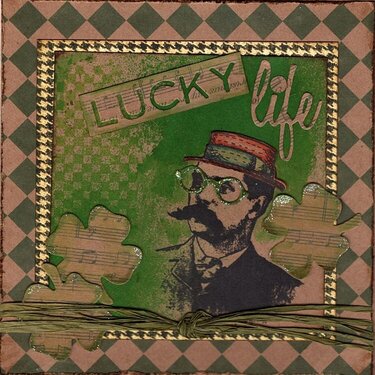 St. Patrick&#039;s Day Card Lucky Life