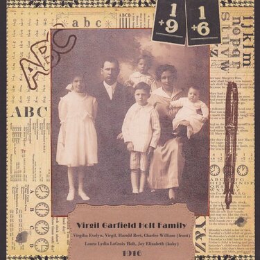 Virgil Holt Family 1916