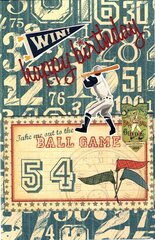 Baseball Theme Birthday Card