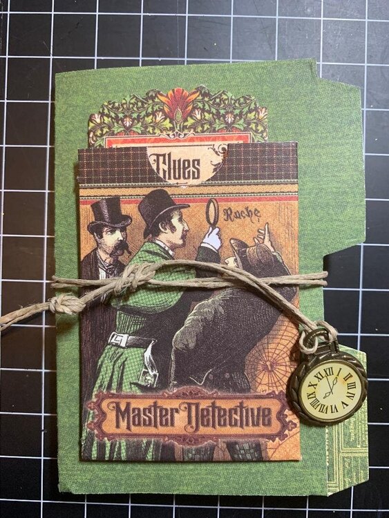 Sherlock G45 Master Detective Mini Tag Folio