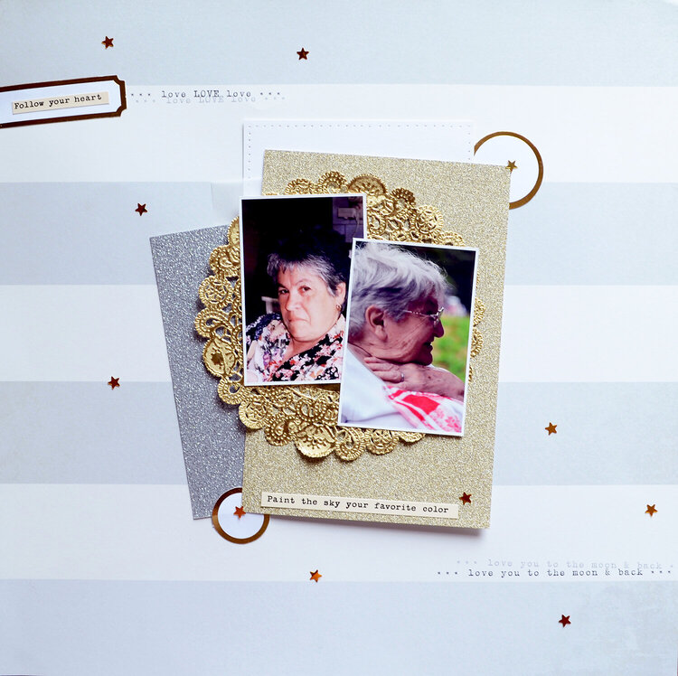 &amp;#10045; MAKE A SCRAPBOOK LAYOUT #1 &amp;#10045;