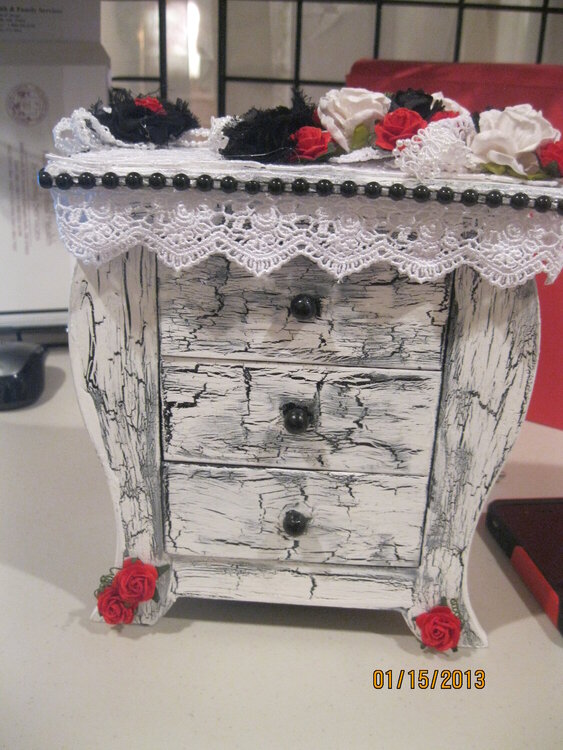 Crackle Painted Dresser