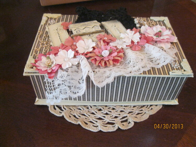 Altered candy box