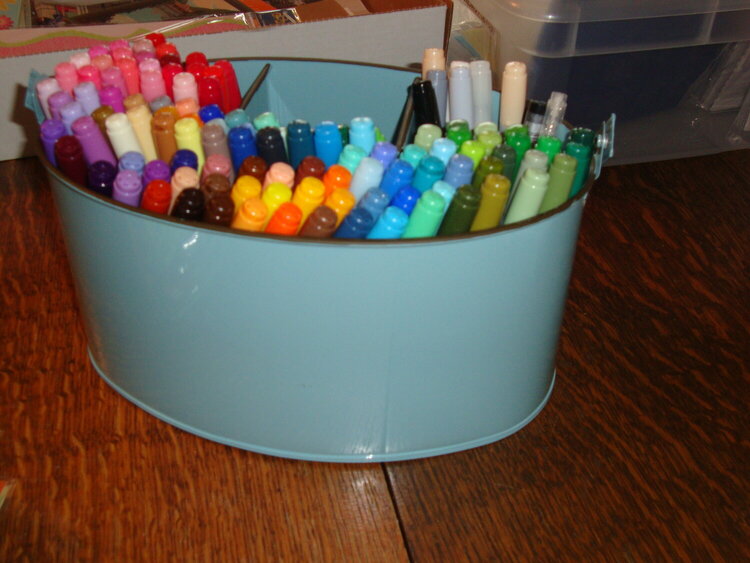 Copic marker storage