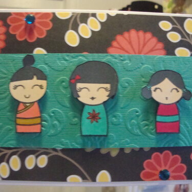 Konnichiwa Card, My Cute Stamps set
