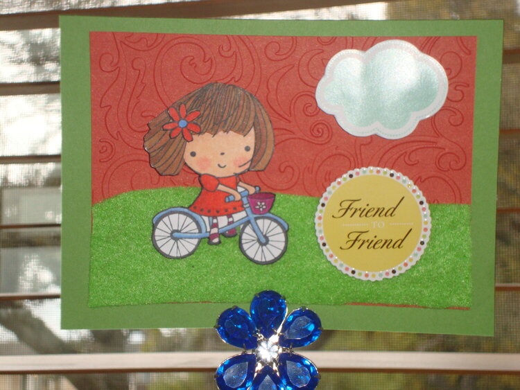 Penny Black, EAsy Rider friend card