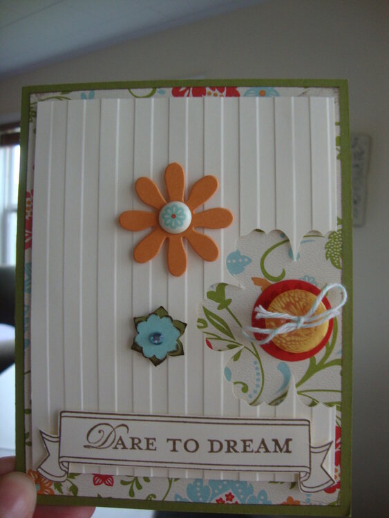 dare to dream card
