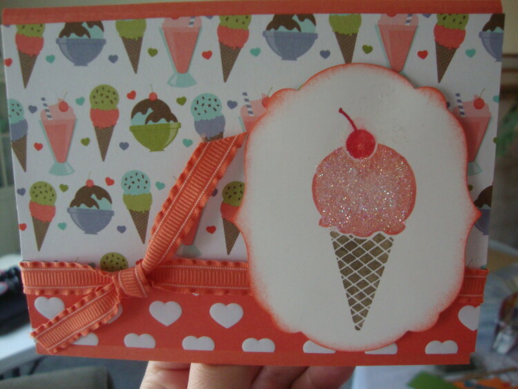 birthday cone card