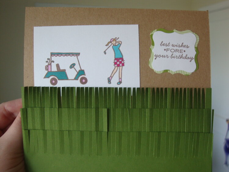 &quot;Fore&quot; your birthday card