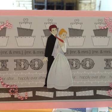 He&#039;s Not Getting Away Wedding card