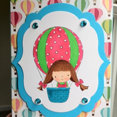 Mimi in the Skies card