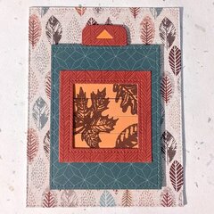 Fall Happy Birthday card