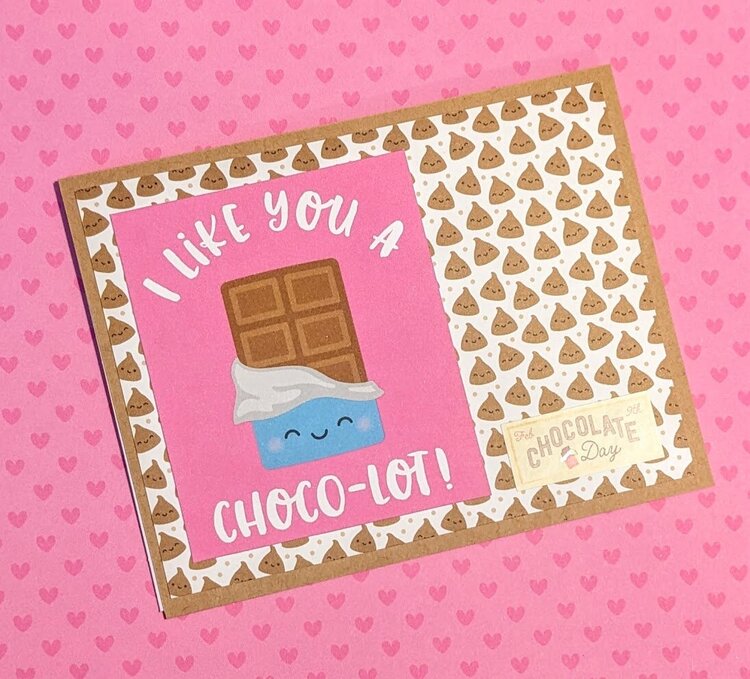 Chocolate day card