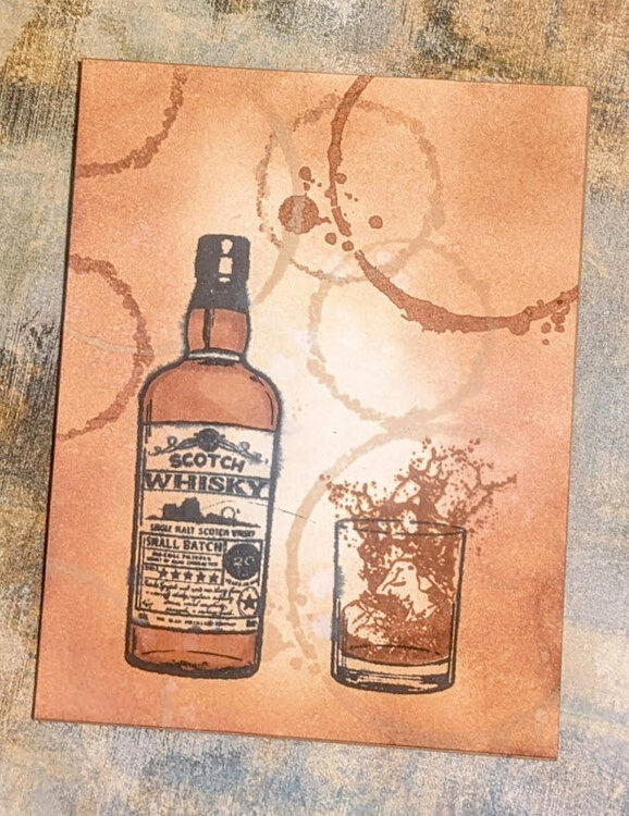 Whisky card
