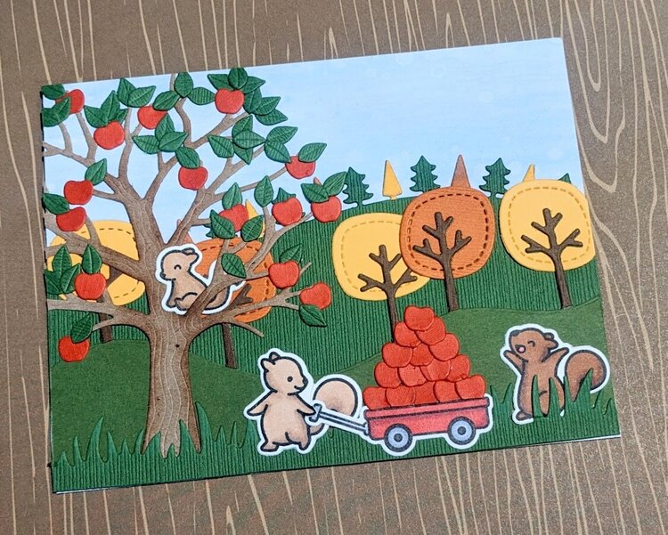 Autumn Harvest card