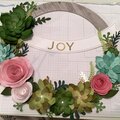 Welcome Home Paper Wreath