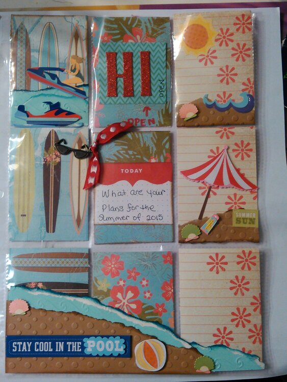 Pocket Letter &quot;Day at the Beach&quot;
