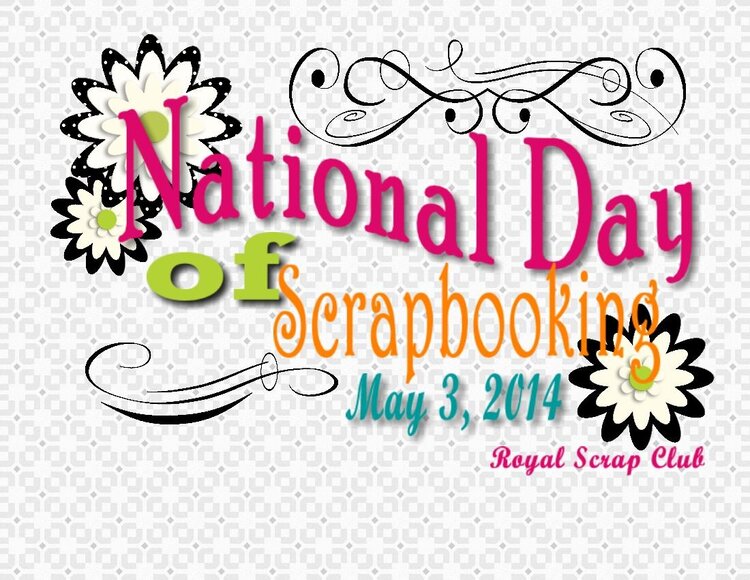 Digital Invitation to National Day of Scrapbooking 2014