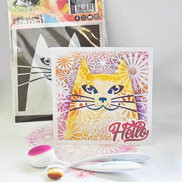 Hello Cat Card