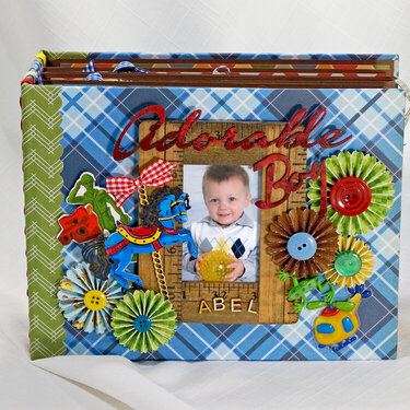 Carta Bella Toy Box Collection Little Boy Mini Album