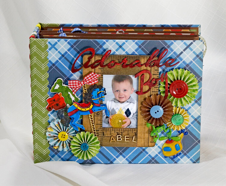 Carta Bella Toy Box Collection Little Boy Mini Album