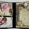 Blue Fern Studios Timeles mini album pages 4 and 5