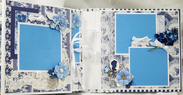 Fab Scraps Floral Delights Scrapbook Mini Album Reneabouquets Design team project
