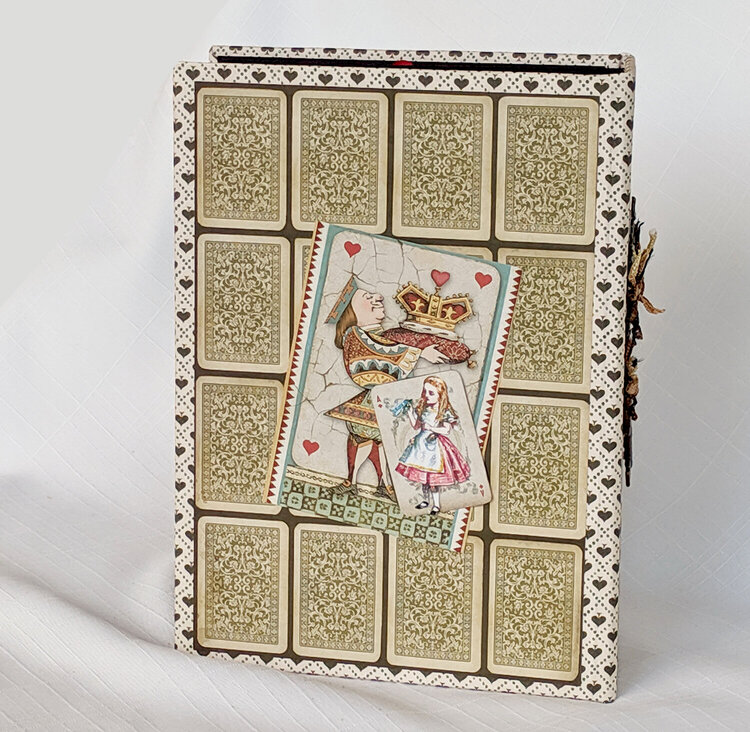 Alice In Wonderland Scrapbook Mini Album