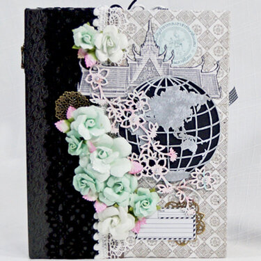 Prima Salvage District Custom Thailand Travel Mini Album