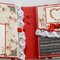 To My Valentine Pion Design Guest Designer project Scrapbook Mini Album.