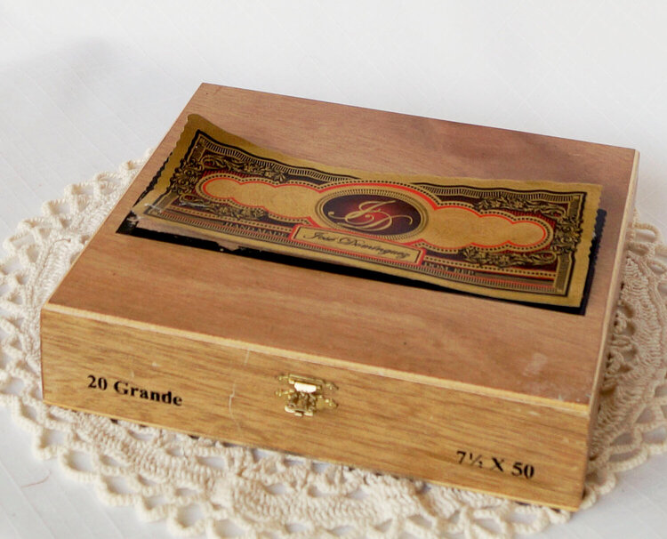Altered Cigar Box Swap Project &quot;Nature Box&quot;