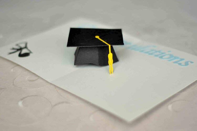 3D Graduation Pop Up Card