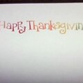 inside of Thanksgiving cards