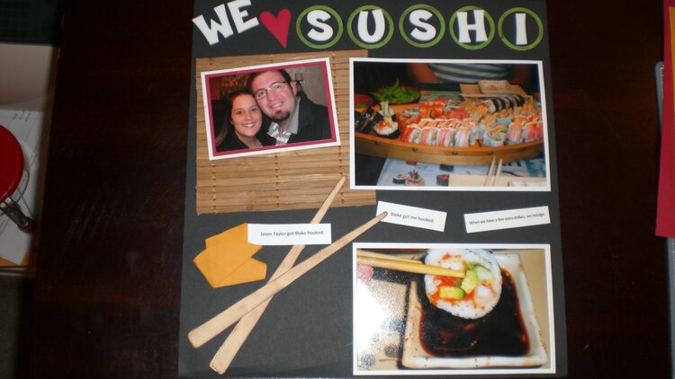 We love Sushi!