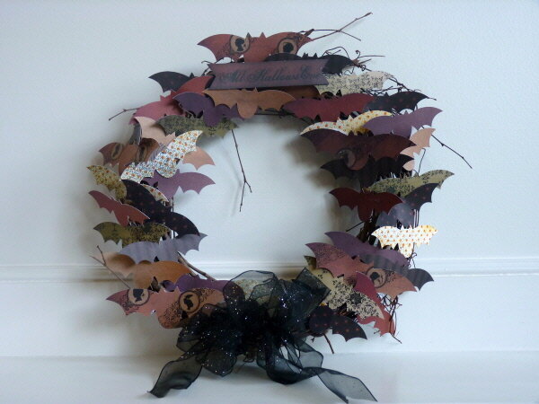 Bat Wreath ** DT work Moxxie**
