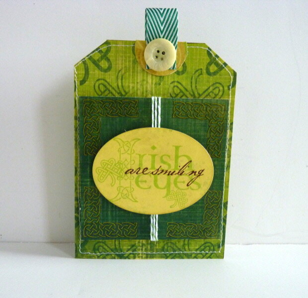 St. Patrick&#039;s Day Card/Mini Album **MOXXIE** Part One