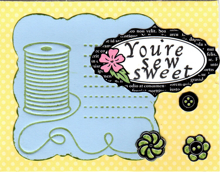 You&#039;re Sew Sweet