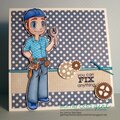 You can fix anything (masculine card)
