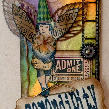 Serendipity - Tim Holtz Inspired Tag
