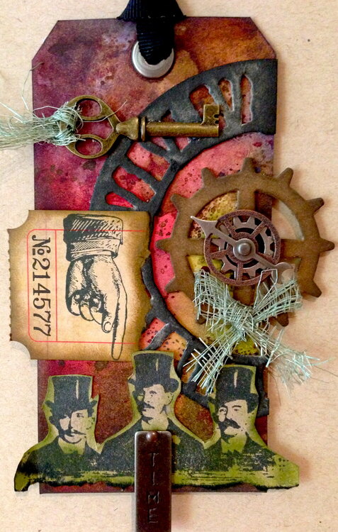 Wish - Tim Holtz Inspired Tag