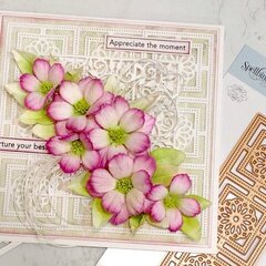 Lacy Floral Card