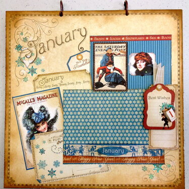 Place In Time January Layout