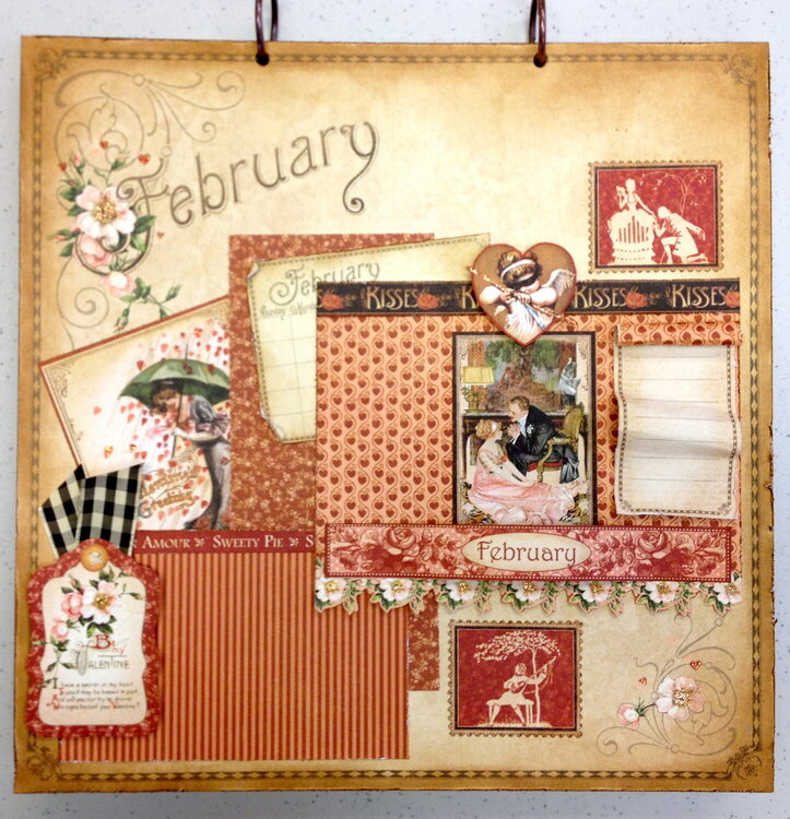 Place In Time February Layout