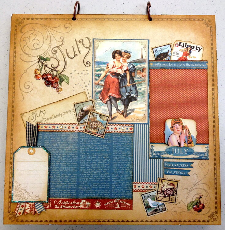 Place In Time July Layout