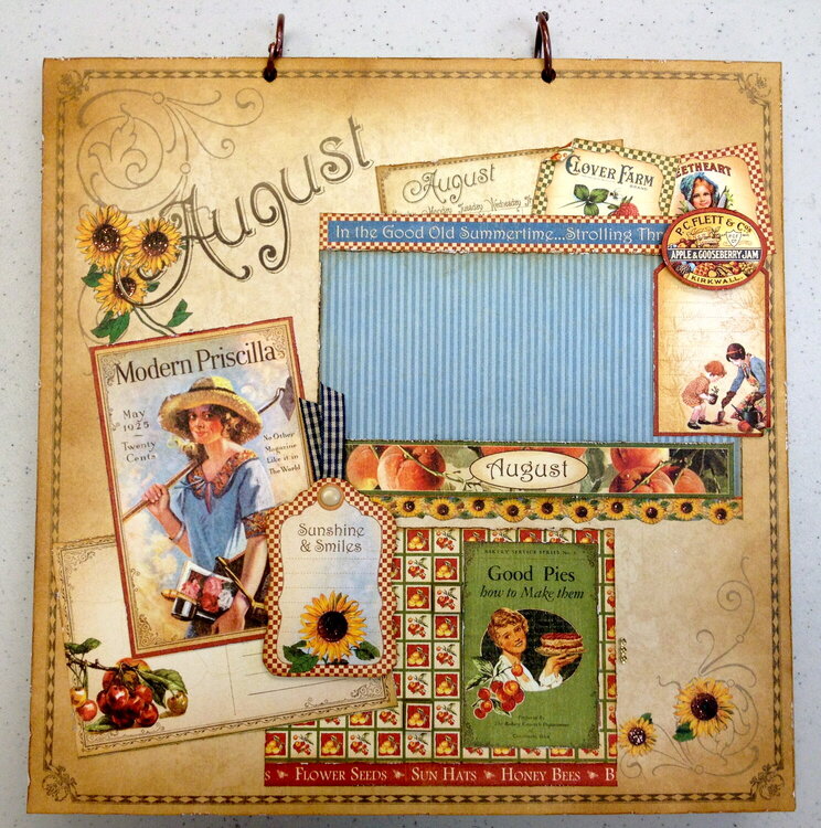 Place In Time August Layout