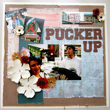 Pucker Up Layout