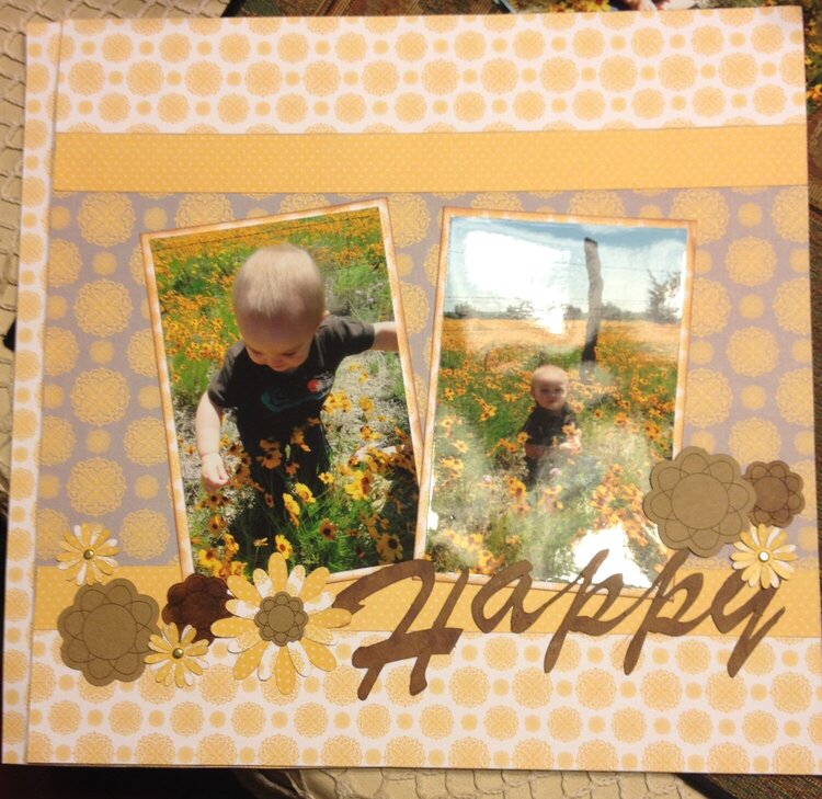 Happy Spring Flowers page 1