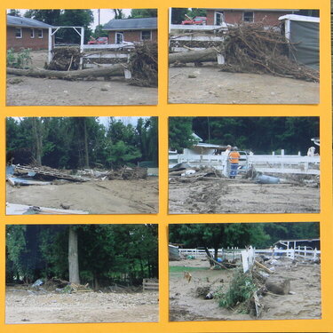 Chapman&#039;s Farm after flood